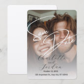 大切な日をどうぞ：私たちの愛の物語は続く 招待状 (正面/裏面)