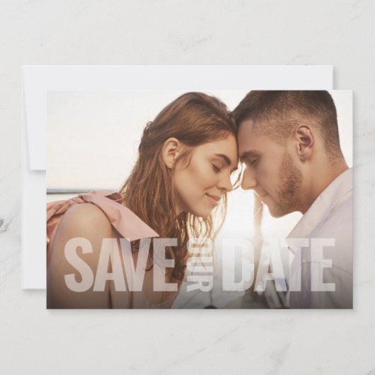 大切な日をみんなでシェアしよう！おふたりの特別な日をみんなにお知らせ 招待状 (正面)