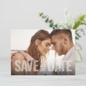 大切な日をみんなでシェアしよう！おふたりの特別な日をみんなにお知らせ 招待状 (スタンド正面)