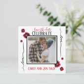 大切な日を愛と赤い花で 招待状 (スタンド正面)