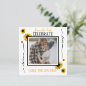 大切な日を愛と黄金のひまわりで 招待状 (スタンド正面)