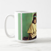 大切な時のダックスフント犬のコーヒー茶マグ コーヒーマグカップ (左)