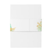 大切な水彩画の封筒の腹バンド 招待状ベリーバンド (裏面例)