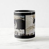 大切な白黒ミーロのコーヒー・マグ マグカップ (中央)