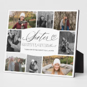 大切な瞬間をありがとう フォト コラージュ フォトプラーク (側面)
