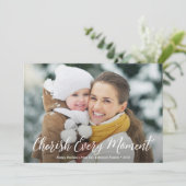 大切な瞬間を大切に メリークリスマス シーズンカード (スタンド正面)