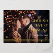 大切な瞬間 |写真 箔シーズンカード (正面)