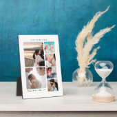 大切な瞬間 | 母の日6写真コラージュ フォトプラーク (側面)