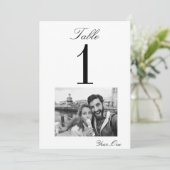 大切な結婚モーメントの表番号カード(5 x 7) シーズンカード (スタンド正面)