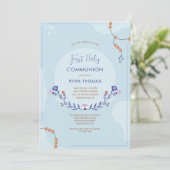 大切な聖体拝領の招待状 招待状 (スタンド正面)