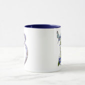 大切な蝶イニシャルB マグカップ (中央)