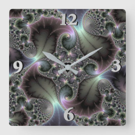 大切な螺線形 スクエア壁時計