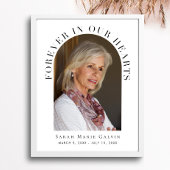 大切な記憶の写真 追悼式 記念ポスター ポスター