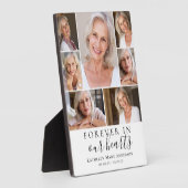 大切な記憶を胸に永遠に　フォト・シンパシー・メモリアルプレート フォトプラーク (側面)