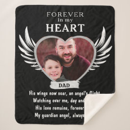 大切な記憶を胸に永遠の天使記念品柔らかな想い出 シェルパブランケット