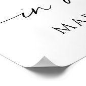 大切な記憶　永遠に心に　写真と共に　優雅な筆跡で　お別れ ポスター (角)