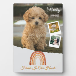 大切な記憶 永遠に。ペットメモリアルプレート フォトプラーク