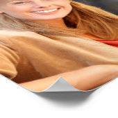 大切な記憶 4枚の写真 いつまでも心の中に ポスター (角)