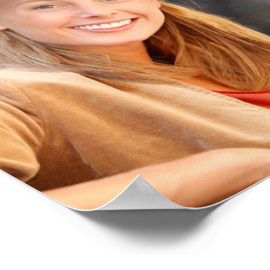 大切な記憶 4枚の写真 いつまでも心の中に ポスター (角)