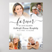 大切な記憶 4枚の写真 いつまでも心の中に ポスター (正面)