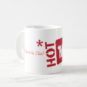 大切な貨物シャワー コーヒーマグカップ (正面左)