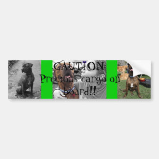 大切な貨物 バンパーステッカー