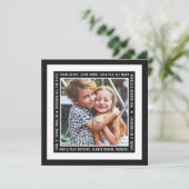 大切な贈り物 | 黒 | 写真 シーズンカード (スタンド正面)