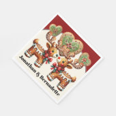 大切な鹿の愛 スタンダードランチョンナプキン (角)