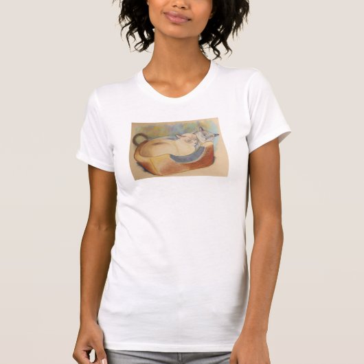 大切なTonkinese及びロミオ Tシャツ (正面)
