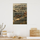 大切にしよう ポスター (キッチン)