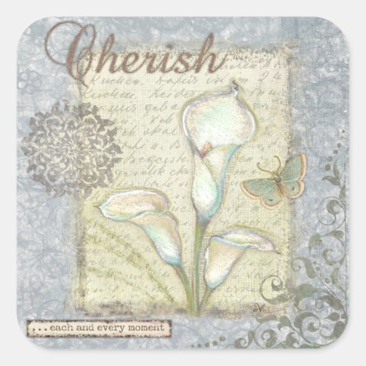 大切にする スクエアシール (正面)