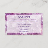 大切アメジストgem名刺 名刺 (裏面)