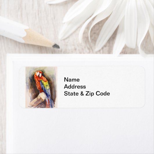 大切オウム ラベル (インサイチュ)