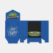 大切クリスマスプレゼントの箱 – 戻る フェイバーボックス (折り畳みなし)