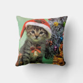 大切クリスマス猫 クッション (裏面)