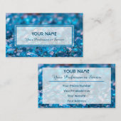 大切サファイアgemビジネスカード 名刺 (正面/裏面)