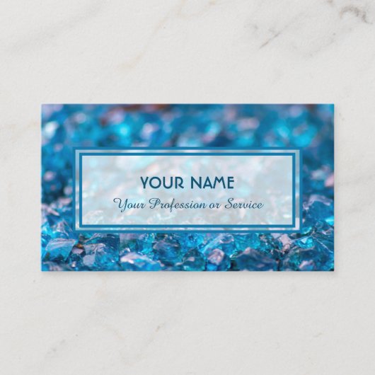 大切サファイアgemビジネスカード 名刺 (正面)