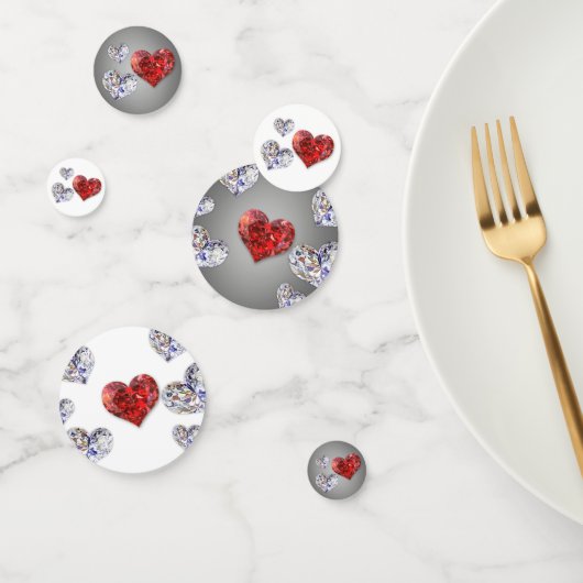 大切ダイヤエレガントモンドハート コンフェッティ (グループ)