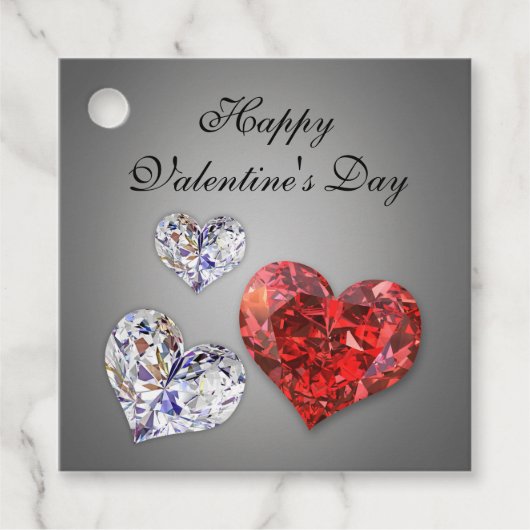 大切ダイヤエレガントモンドハート フェイバータグ