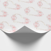 大切ハート ラッピングペーパー (角)