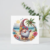 大切ビーチ格言-テーマ招待状 招待状 (スタンド正面)