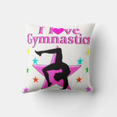 大切ピンクIは体操デザイン クッション (裏面)