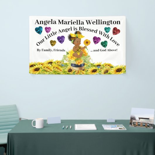 大切ベビーひまわりテーマ 横断幕 (トレードショー)