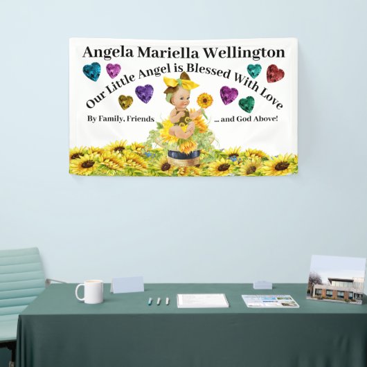 大切ベビーひまわりテーマ 横断幕 (トレードショー)