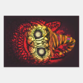 大切休日ラッピング紙3枚組 ラッピングペーパーシート (正面2)