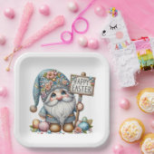 大切格言イースターテーマ招待状 ペーパープレート (パーティー)