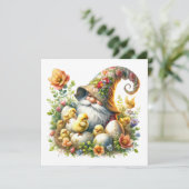 大切格言イースターテーマ招待状 招待状 (スタンド正面)