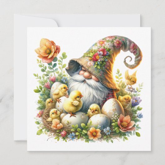 大切格言イースターテーマ招待状 招待状 (正面)