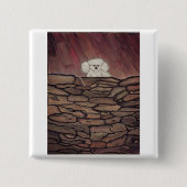 大切沈黙 缶バッジ (正面)