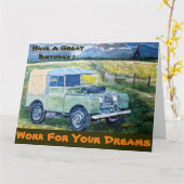 大勇気付けられる/誕生日カード カード (黄色い花)